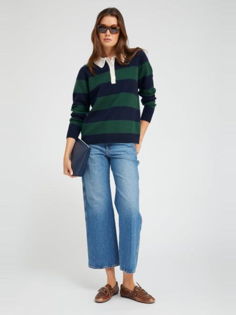 SPRWMN EDITH CROPPED CARPENTER DENIM