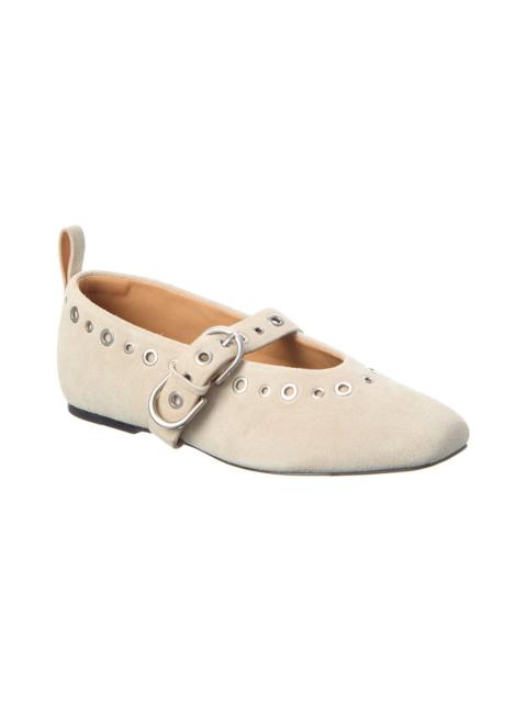 rag & bone rag & bone Spire Grommets Suede Mary Jane