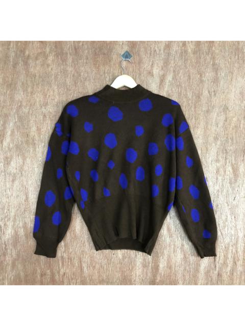 Other Designers Homespun Knitwear - Cordier Polkadot Knit Sweater