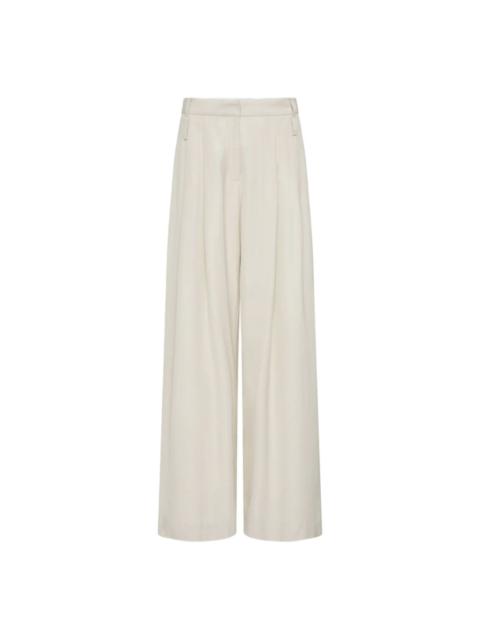 pleated trousers