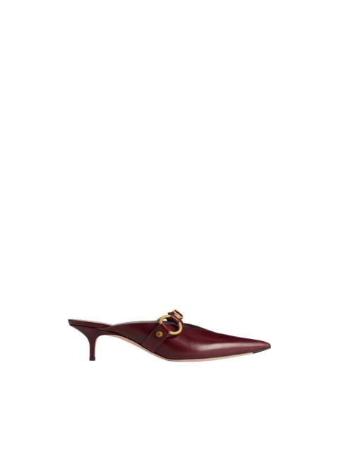 BALENCIAGA BALENCIAGA City $995 Merlot Mules New & Authentic (Women's s