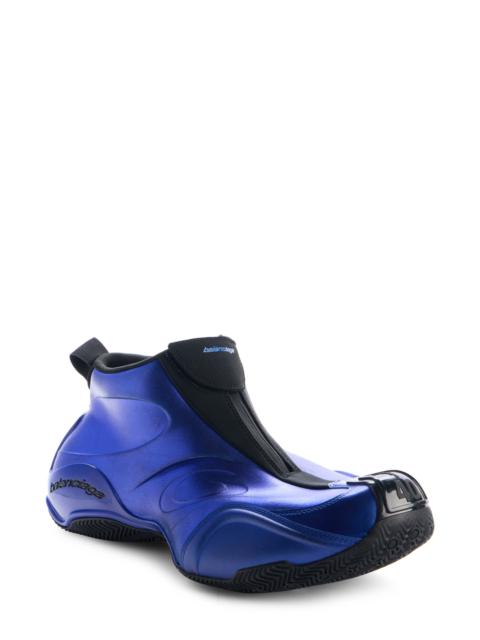BALENCIAGA Balenciaga Basketball Sneaker in 4000 Blue Metallic at Nordstrom