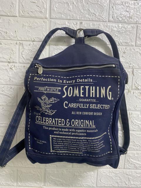 Other Designers Other - Authentic Something Denim Backpack