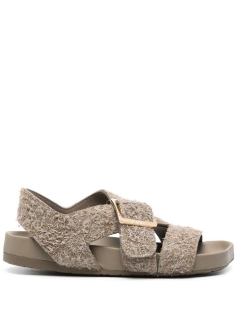 Loewe Women Ease Leather Sandals