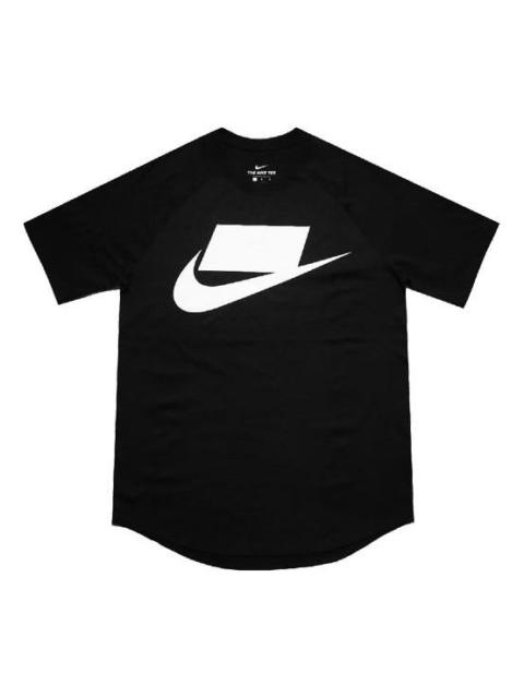 Nike Nike Sportswear Logo Sports TEE Men Black/White BV7596-011