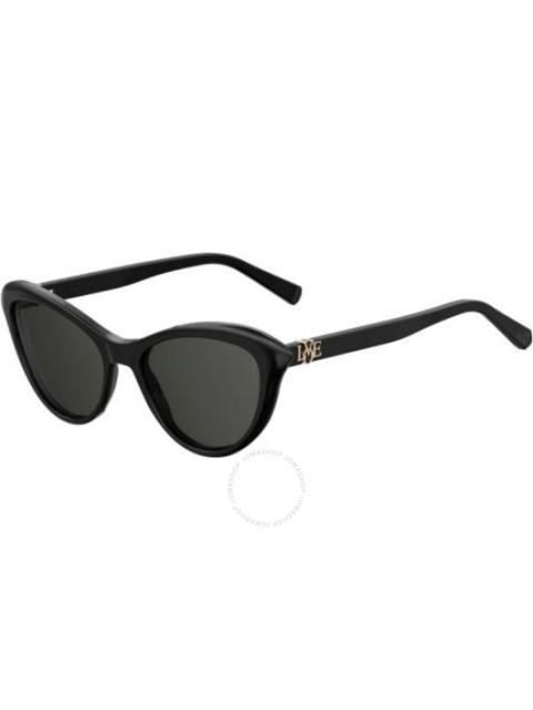 Moschino Moschino Grey Cat Eye Ladies Sunglasses MOL015/S 0807/IR 53