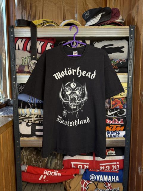 Other Designers Band Tees - 2004 Vintage Motörhead Deutschland Faded Black T-Shirt