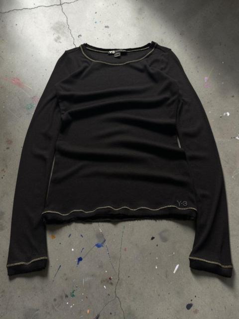 Yohji Yamamoto Vintage Yohji Yamamoto Y-3 Adidas Viscose Long Sleeve Shirt