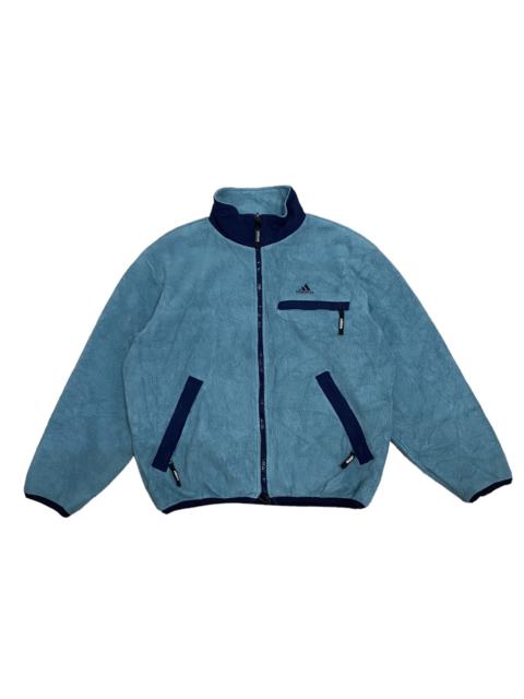 adidas Vintage Adidas Deep Pile Fleece Outdoor Jacket