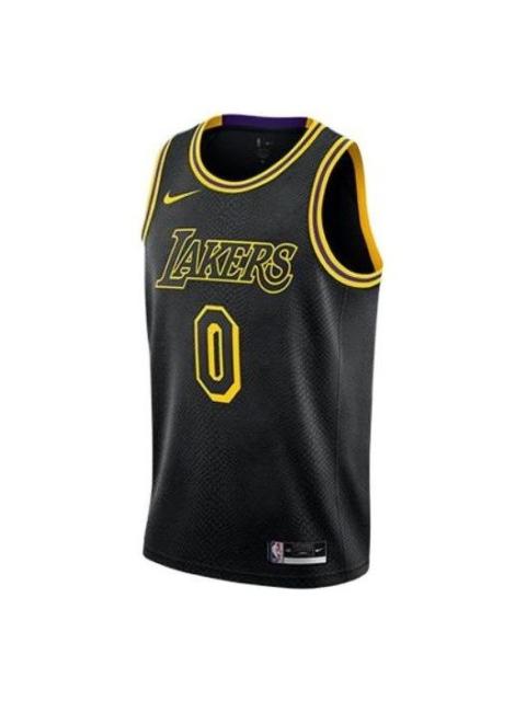 Nike Nike x NBA LA Lakers Icon Edition Jerseys 'Kyle Kuzma 0' DJ1433-012