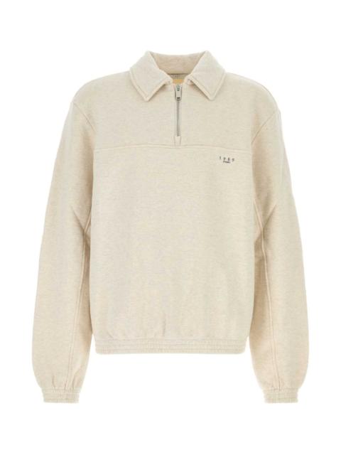 Other Designers 1989 Studio Men Melange Sand Cotton Sweatshirt
