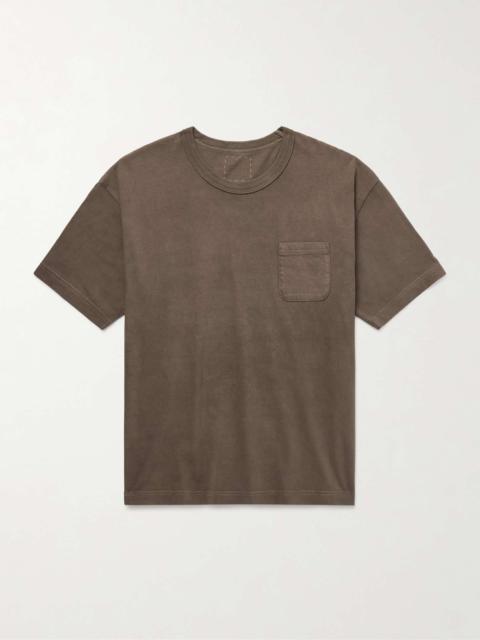 Jumbo Garment-Dyed Cotton-Jersey T-Shirt