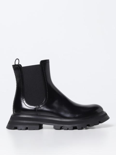 Alexander McQueen McQueen ankle boots in brushed leather