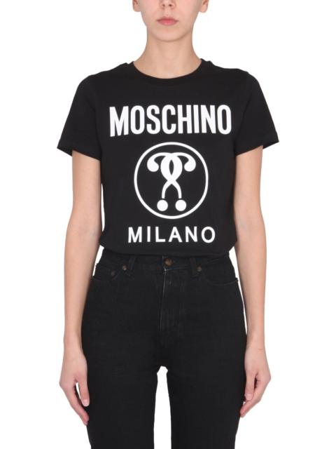 Moschino Moschino Women "Double Question" T-Shirt