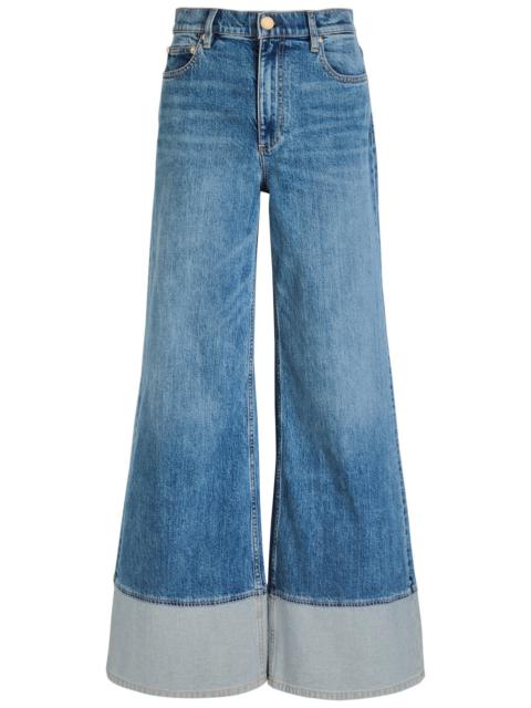 Alice + Olivia Alice + Olivia Wilson Panelled Wide-leg Jeans