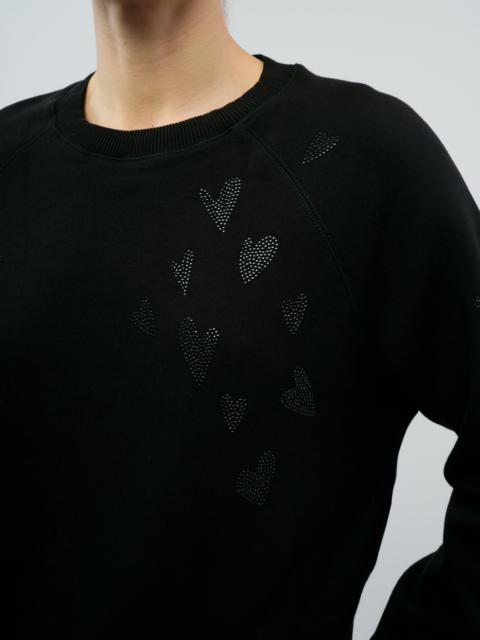 Zadig & Voltaire Upper Rain Heart Sweatshirt