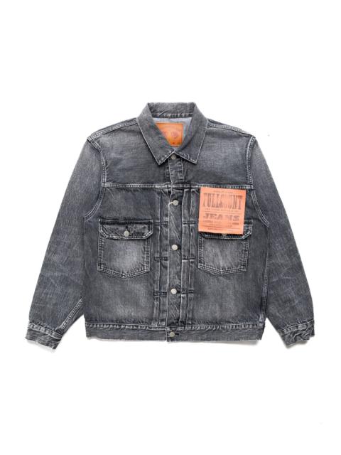 FULLCOUNT 2102BKHW Type 2 Black Denim Jacket Dartford