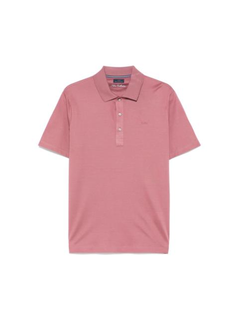 Shark Fin-embroidery polo shirt