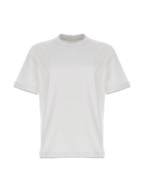 Brunello Cucinelli Double layer t-shirt