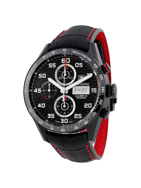 Pre-owned Tag Heuer Carrera Chronograph Automatic Men's Watch CV2A81.FC6237