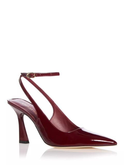 Stuart Weitzman Women's Vinnie 85 Strap Pumps
