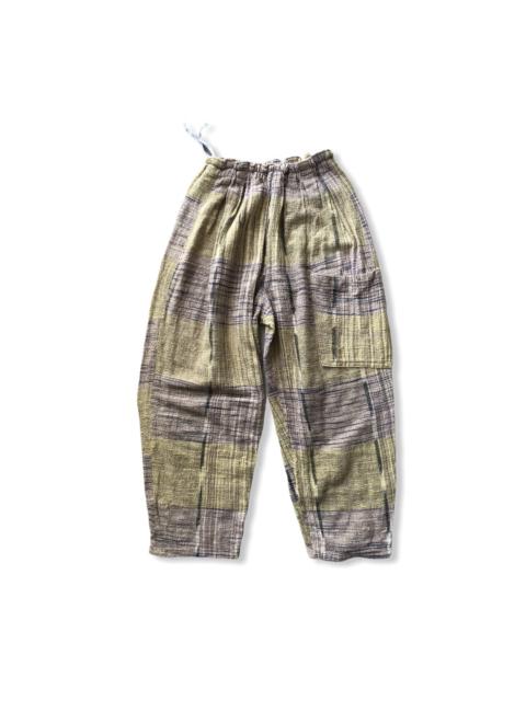 Other Designers Designer - Japanese Brand Patchwork Design Casual Pant