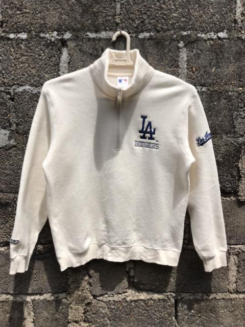 Other Designers Uniqlo - MLB LA Dodgers Half Zipper Sweatshirt Fleece