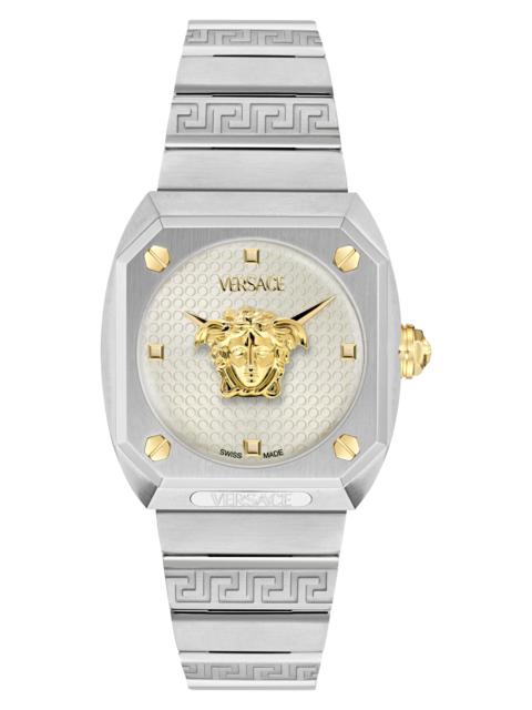 VERSACE Versace Antares Bracelet Watch, 35mm in Stainless Steel at Nordstrom