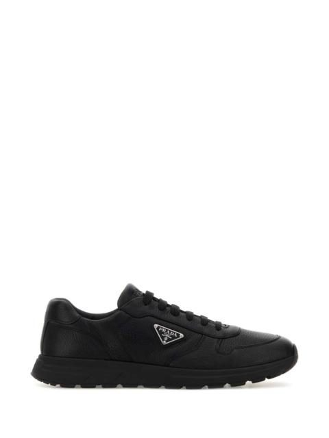 Prada Prada Men Black Leather Prax 2.0 Sneakers