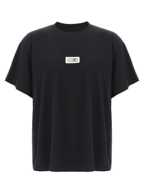 MM6 Maison Margiela Numeric Signature Mm6 T-Shirt Black