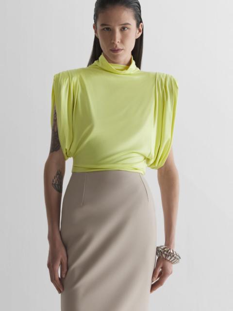 MUGLER Jersey frame top