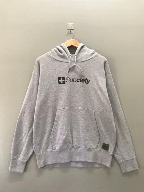 Other Designers Japanese Brand - Vintage Subciety Spellout Streetwear Hoodies