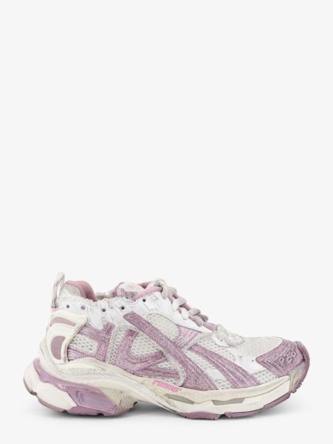 BALENCIAGA Balenciaga Runner Mesh Sneakers With Glitter Inserts