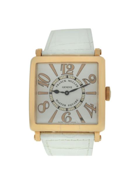 FRANCK MULLER Pre-owned Franck Muller Master Square Quartz White Dial Men's Watch 6002 H QZ REL 6/6
