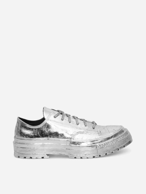 Converse Chuck 70 National Leather Limited Edition Sneakers Silver Foil