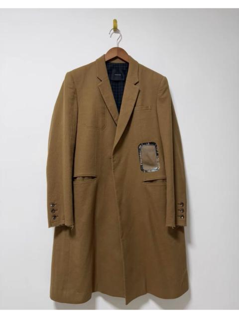 UNDERCOVER Undercover FW15 D Hand Brown Coat
