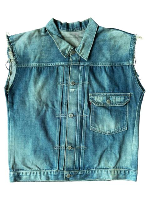 Levi's VERY RARE VINTAGE JACKET VEST DENIM LEVIS JEANS TYPE 1