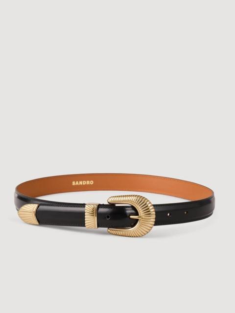 Sandro LEATHER BELT