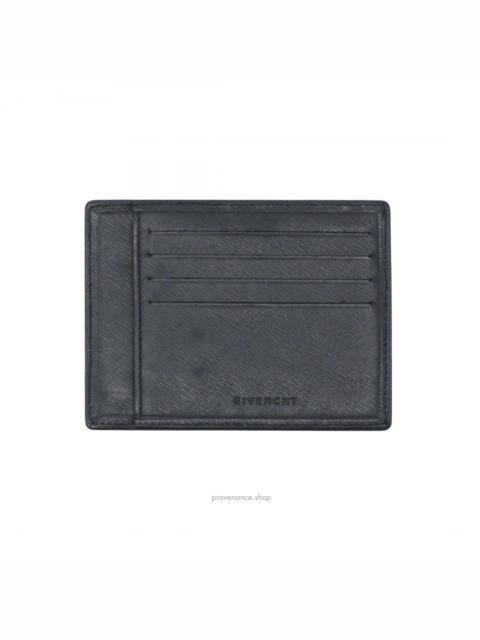 Givenchy Givenchy Cardholder - Black Cross-grain Leather