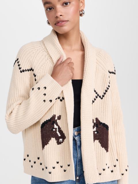 THE GREAT. The Horse Lodge Cardigan
