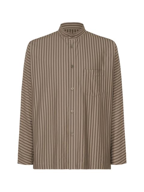 ISSEY MIYAKE STRIPE JERSEY SHIRT