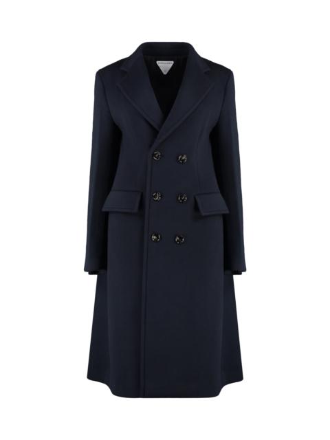 Bottega Veneta Double-breasted Wool And Cashmere Coat
