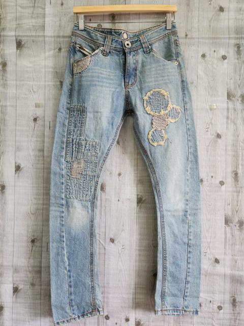 Other Designers Vintage Blue Reef Denim Japan Jeans With Patches