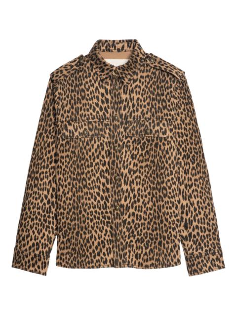 Zadig & Voltaire Zadig & Voltaire Leopard-print Button-fastening Shirt