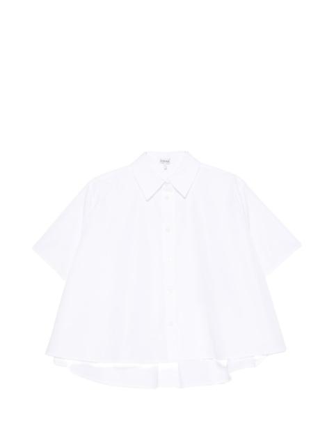 Loewe Loewe Women Cotton Trapeze Shirt