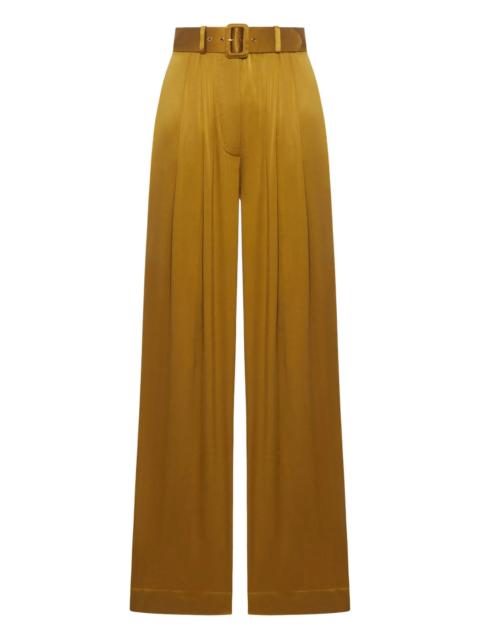Zimmermann Silk Tuck Pant