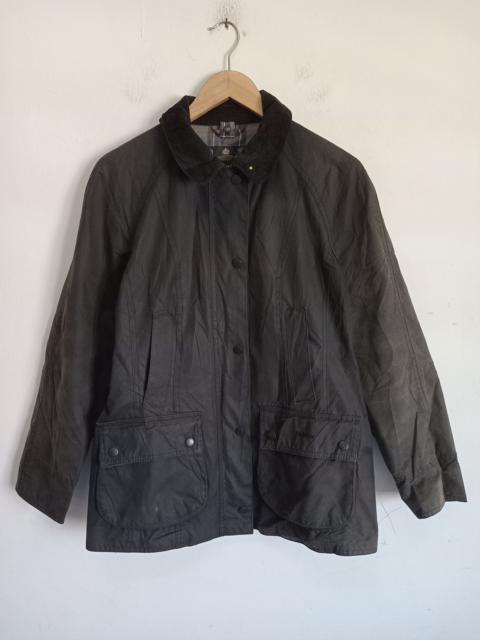 Barbour Vintage Sunfaded Barbour Beadnell Wax Hunting Jacket