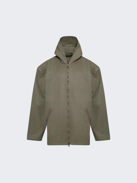 BALENCIAGA Hooded Zip Up Jacket Linden