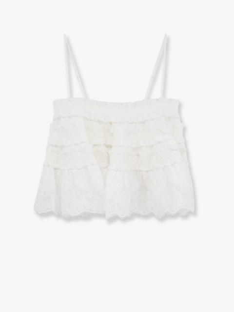 Zimmermann Zimmermann Alchemy Shirred Bandeau Top