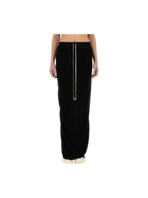 Rick Owens DRKSHDW 'pillar' Maxi Skirt